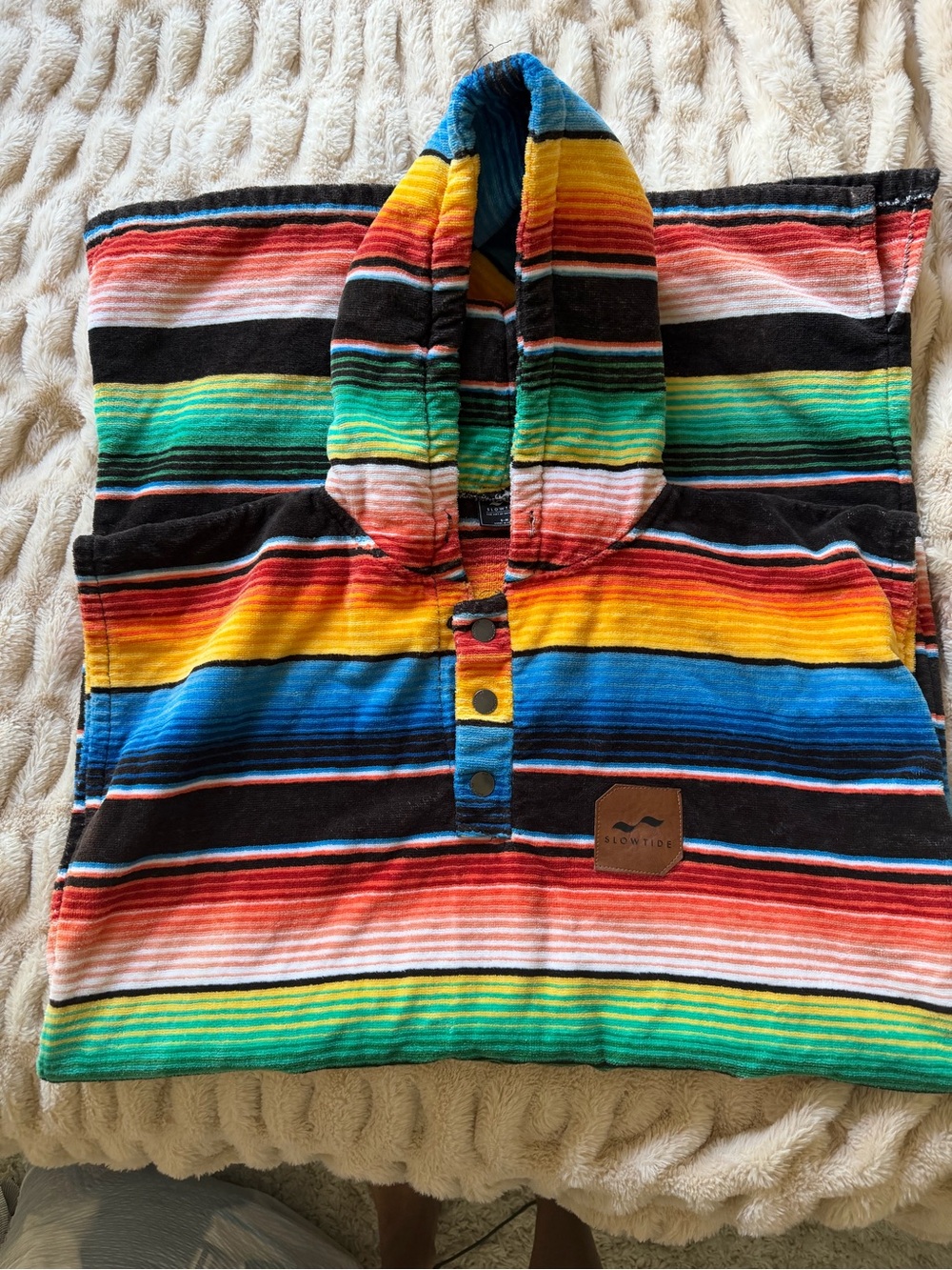 Slowtide swim poncho